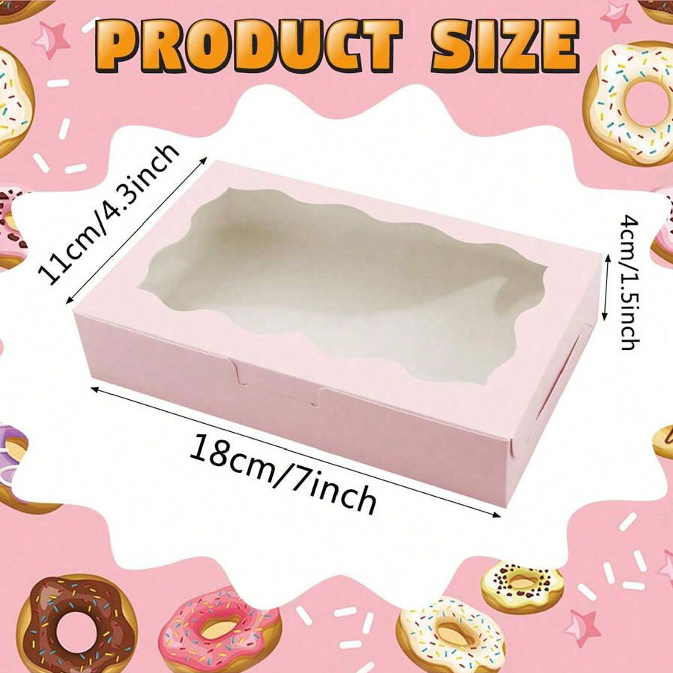 10/30/50 個クラフト紙ケーキキャンディボックス長方形 - Wedding Cake Supply のレビューと価格