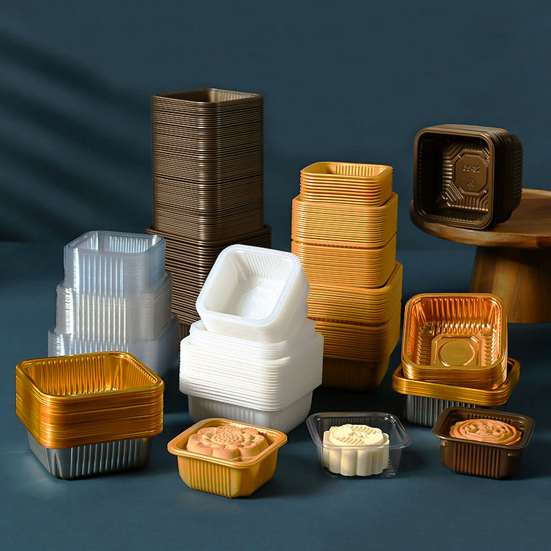 100 個月餅プラスチックトレイ PET ペストリーケーキ卵 - Wedding Cake Supply のレビューと価格